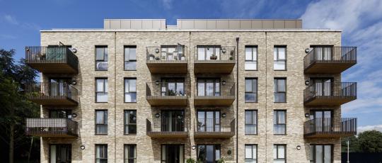 Image of St Clement's Heights taken from the garden side